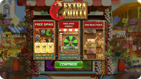 Extra Chilli Megaways online Bildschirmschoner