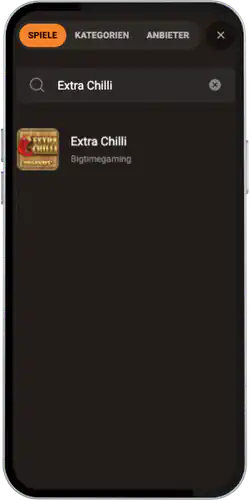 Finden Sie unseren Extra Chilli