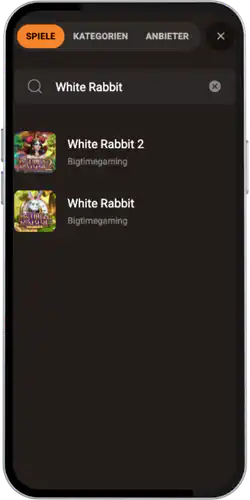 Finden Sie unseren White Rabbit Megaways