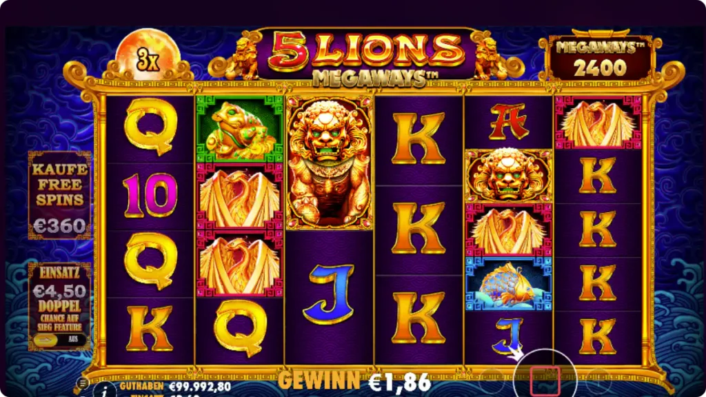 Megaways slot casinos Tumble-Kaskaden-Funktion