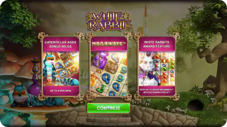 White Rabbit Megaways Slot Bildschirmschoner